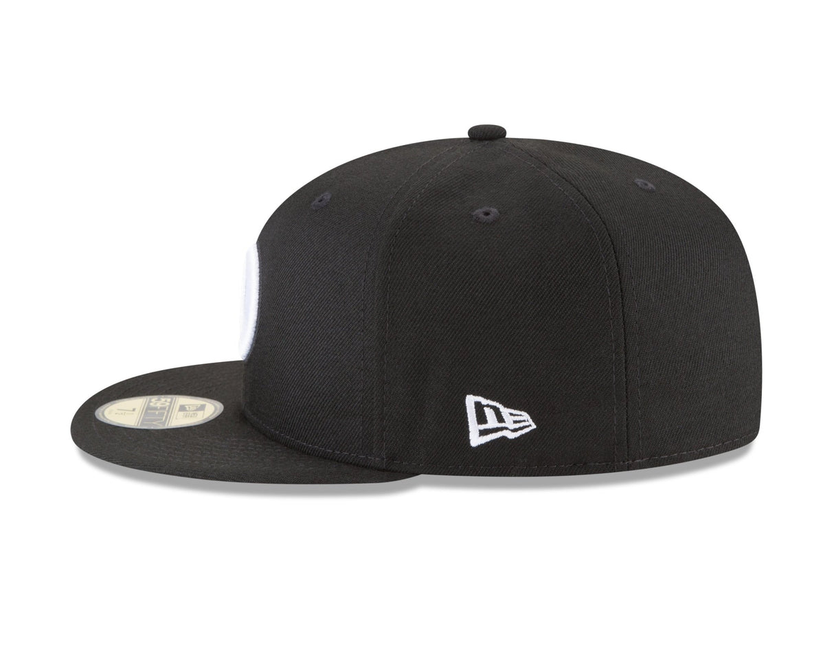 Los Angeles Dodgers Authentic Collection Alternate Logo Black and White 59FIFTY Fitted - New Era -