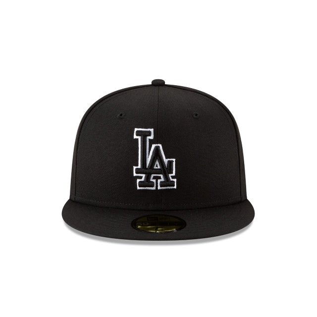 Los Angeles Dodgers Authentic Collection White Outline 59FIFTY - New Era -