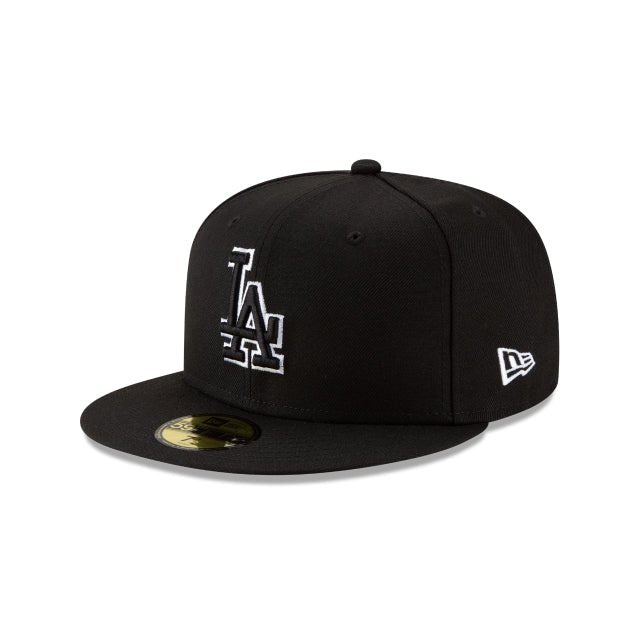 Los Angeles Dodgers Authentic Collection White Outline 59FIFTY - New Era -