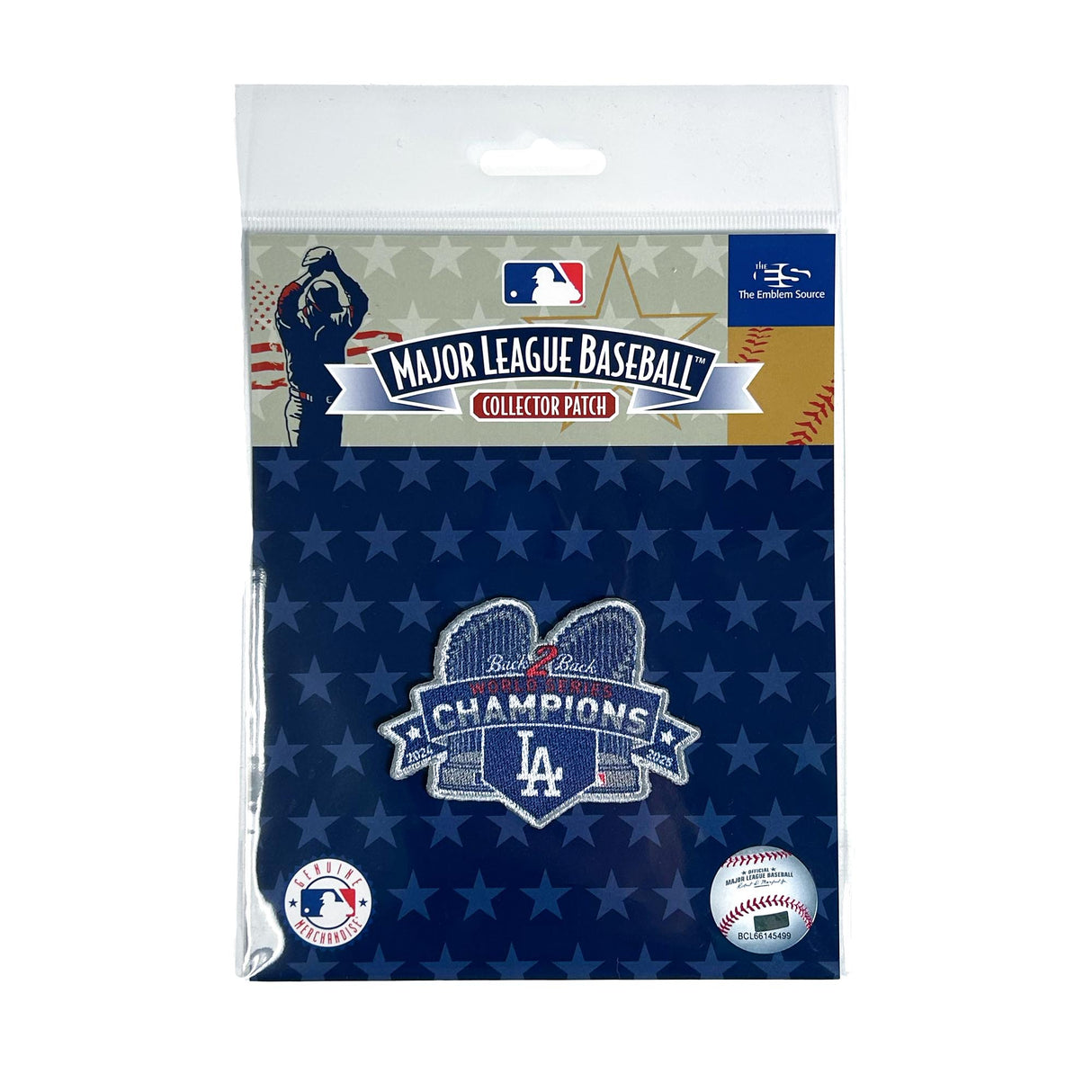 Los Angeles Dodgers B2B 24/25 Celebration 2" Collector Patch - The Emblem Source -