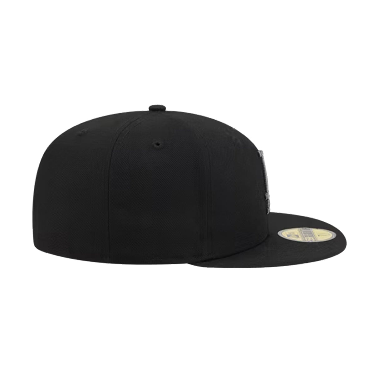 Los Angeles Dodgers Basic Black & Graphite Logo 59FIFTY Fitted Hat - New Era - 23863541101