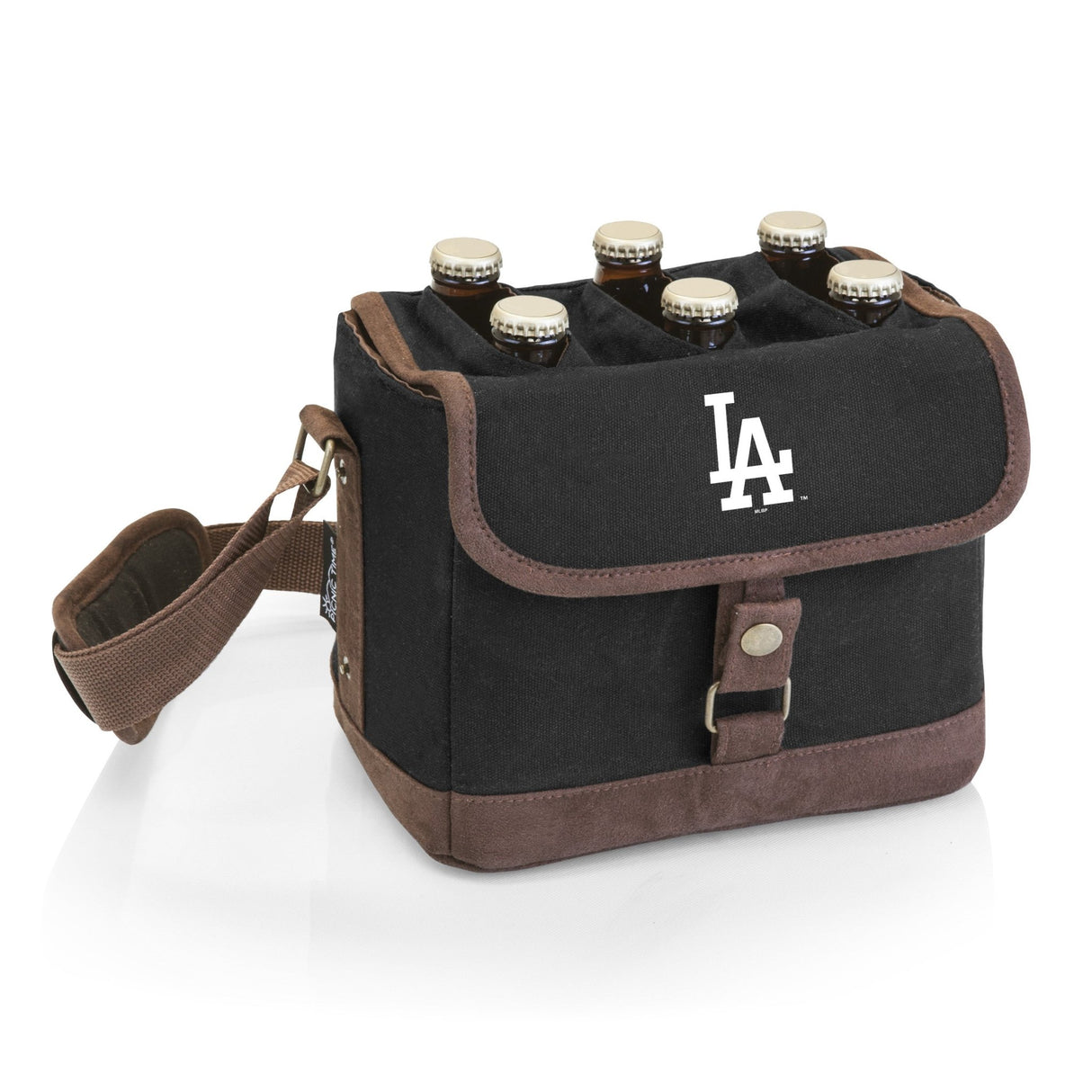 Los Angeles Dodgers - Beer Caddy Cooler Tote with Opener - Picnic Time Family of Brands - 099967414326