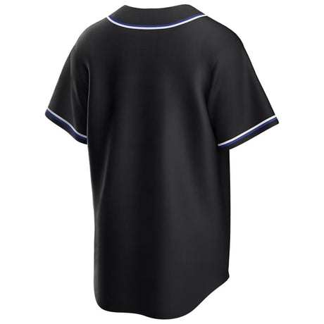 Los Angeles Dodgers Black " Lights Out " Nike® Official Team Replica Jersey - Nike -