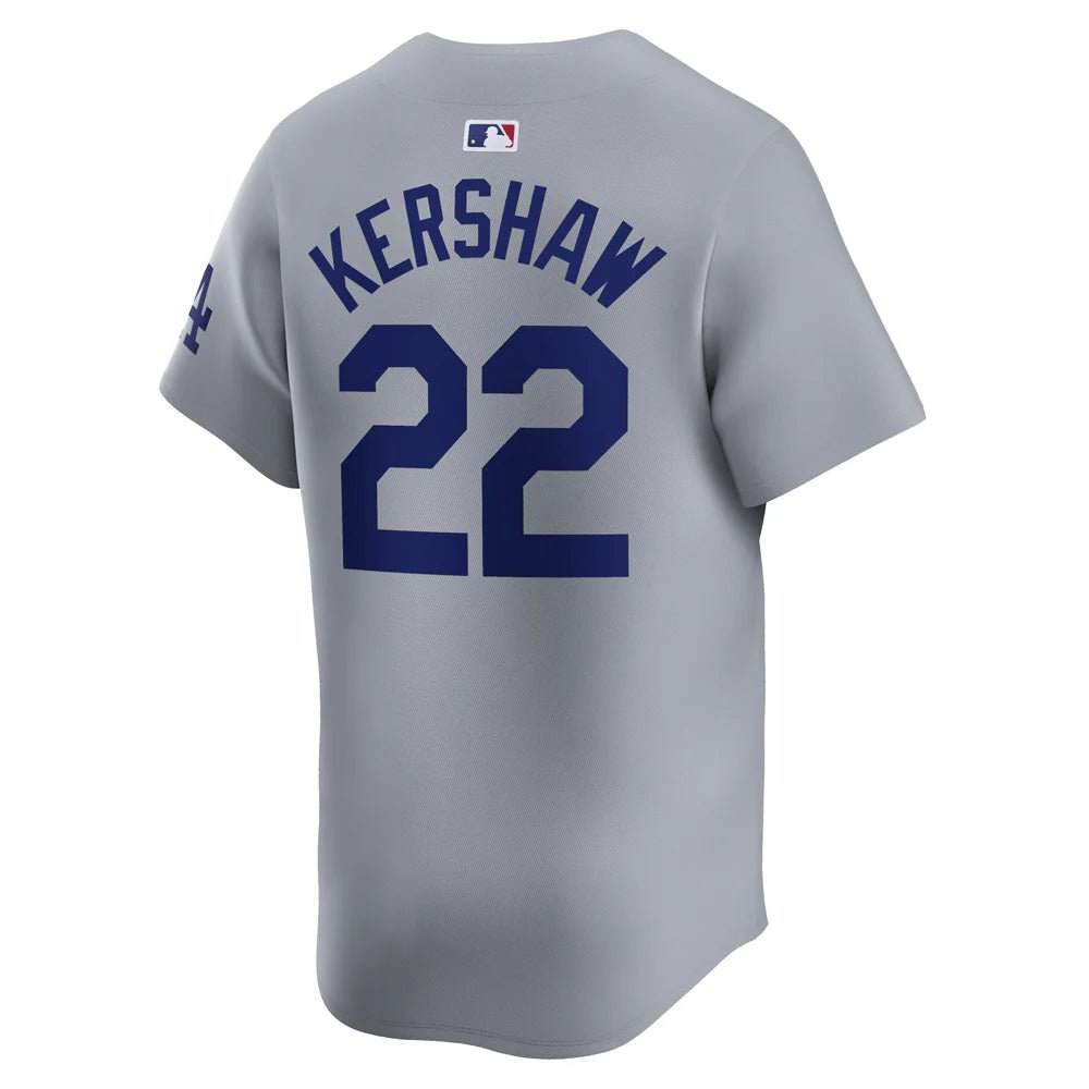 Los Angeles Dodgers Clayton Kershaw Nike® Road Limited Jersey - Nike -