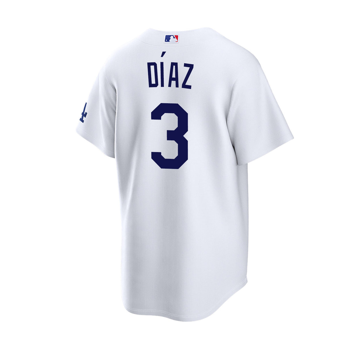 Los Angeles Dodgers Diaz 3 White Home Stadium Jersey - Nike - 235905411309