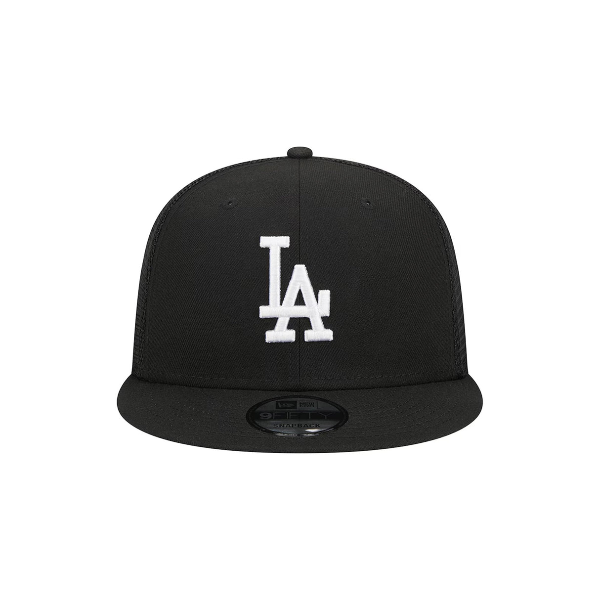Los Angeles Dodgers Evergreen Black 9FIFTY Snapback Trucker Hat ( WHY DRAFT? ) - New Era - 23012741101