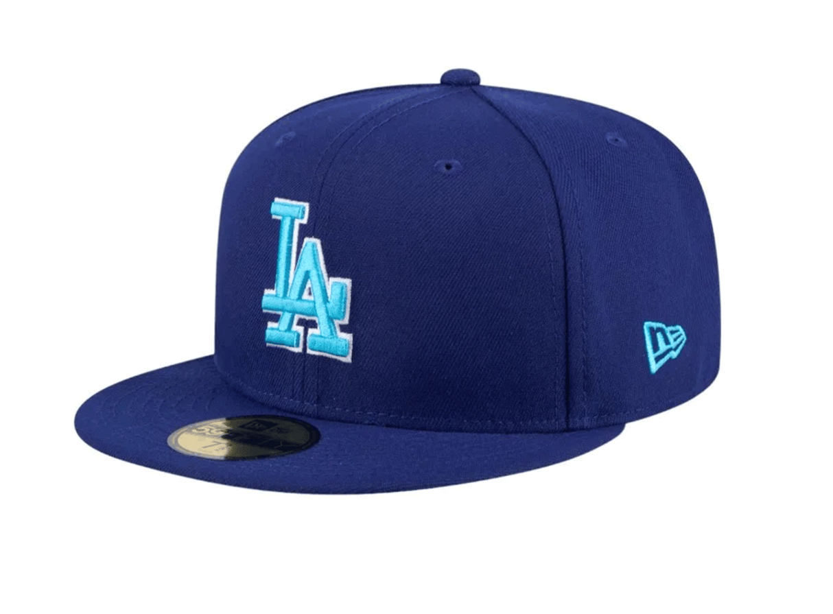 Los Angeles Dodgers Fathers Day 2024 on Field Blue UV 59FIFTY Fitted - New Era -