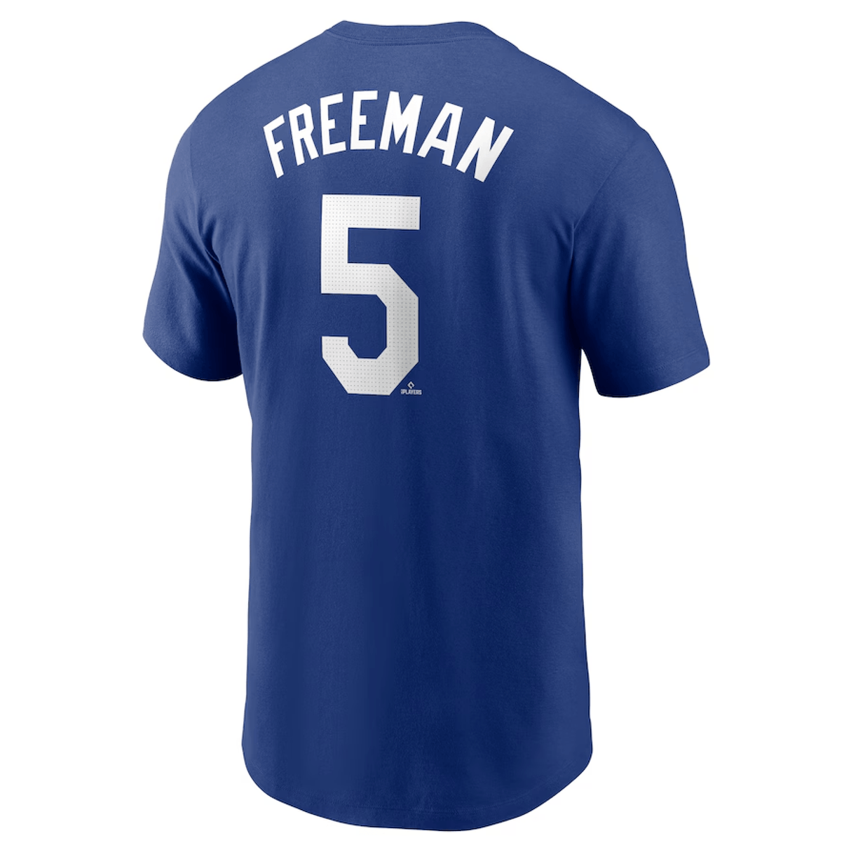Los Angeles Dodgers Freddie Freeman Nike Royal Fuse Name & Number T-Shirt - Nike -
