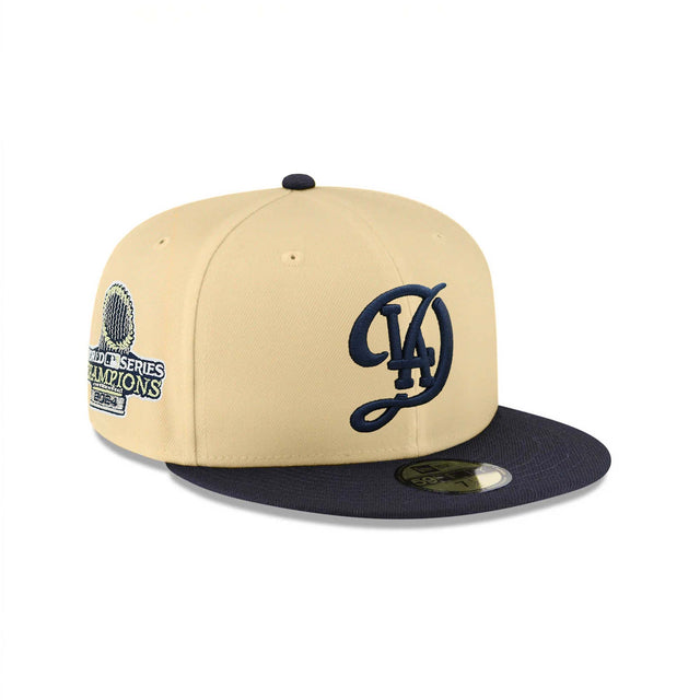 Los Angeles Dodgers “Gold and Glory” 2024 World Series 59FIFTY Fitted Hat - New Era -
