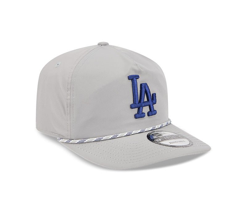 Los Angeles Dodgers Gray New Era 19TWENTY Rope Snapback Hat - New Era -