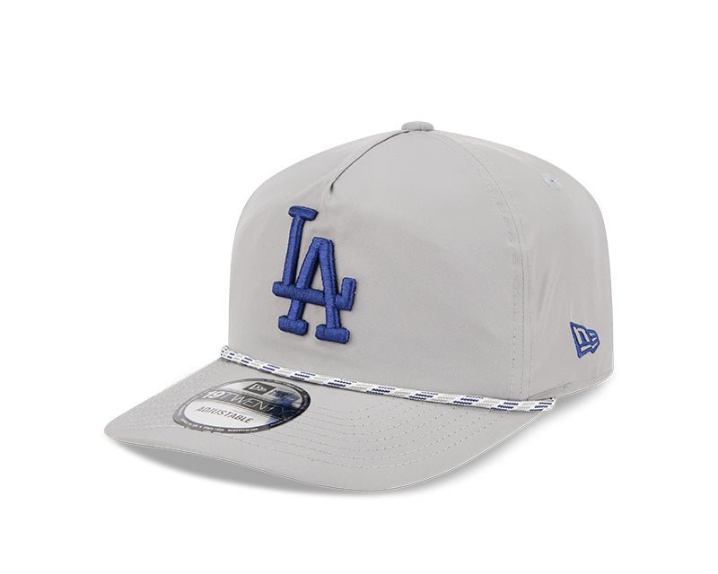 Los Angeles Dodgers Gray New Era 19TWENTY Rope Snapback Hat - New Era -