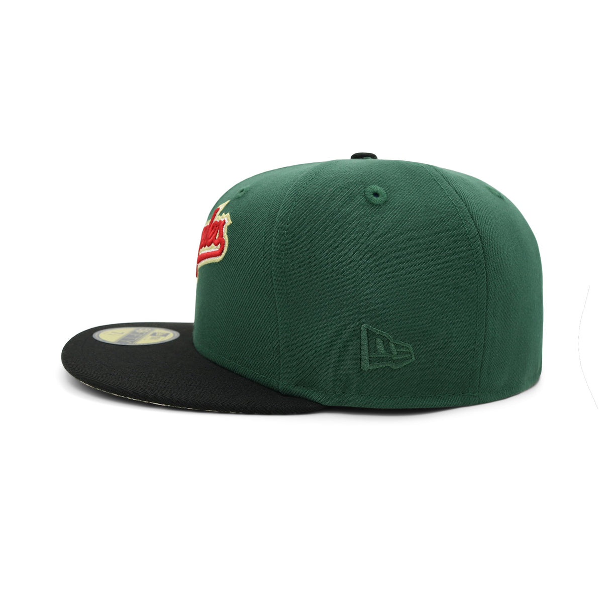 Los Angeles Dodgers Green & Red Script 40th Anniversary Patch 59FIFTY Fitted - New Era -