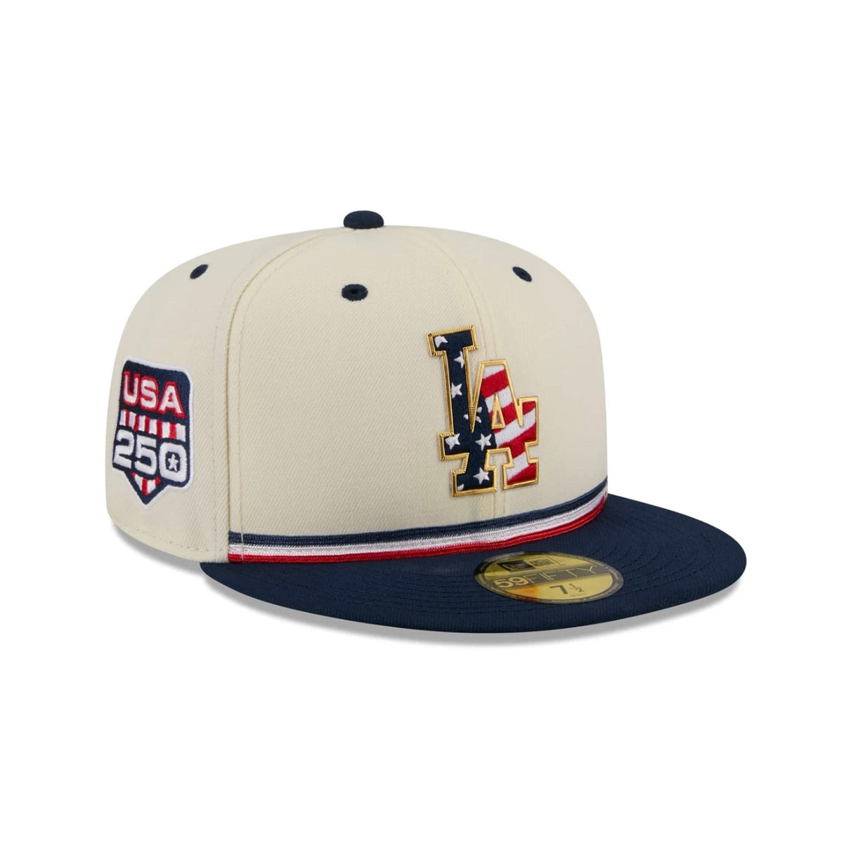 Los Angeles Dodgers Independence Day 2026 59FIFTY Fitted Hat - New Era - 37090441101