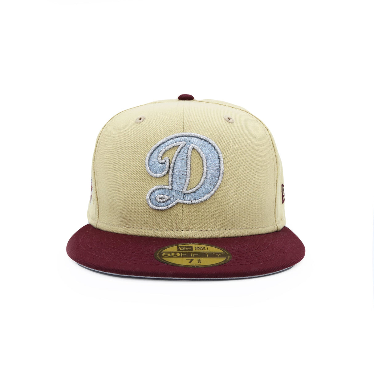 Los Angeles Dodgers Maroon Silver 59FIFTY - New Era -