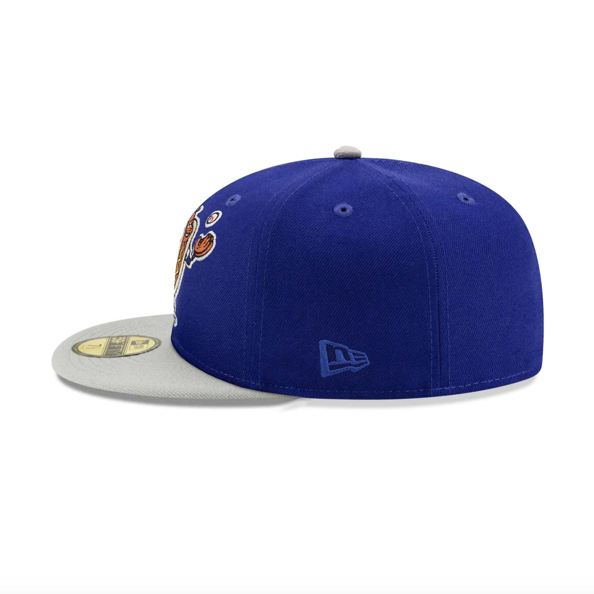 Los Angeles Dodgers Mascot 40th Anniversary Patch 59FIFTY Fitted - Blue & Grey - New Era -