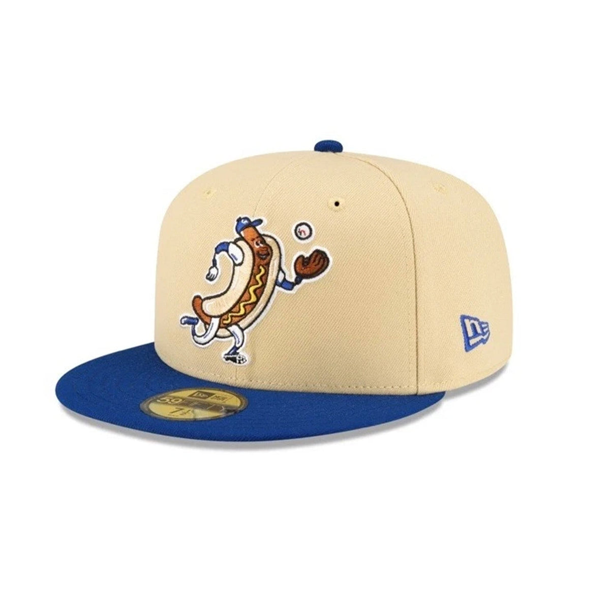 Los Angeles Dodgers Mascot Tan & Blue 59FIFTY Fitted Hat - New Era - 23330041102