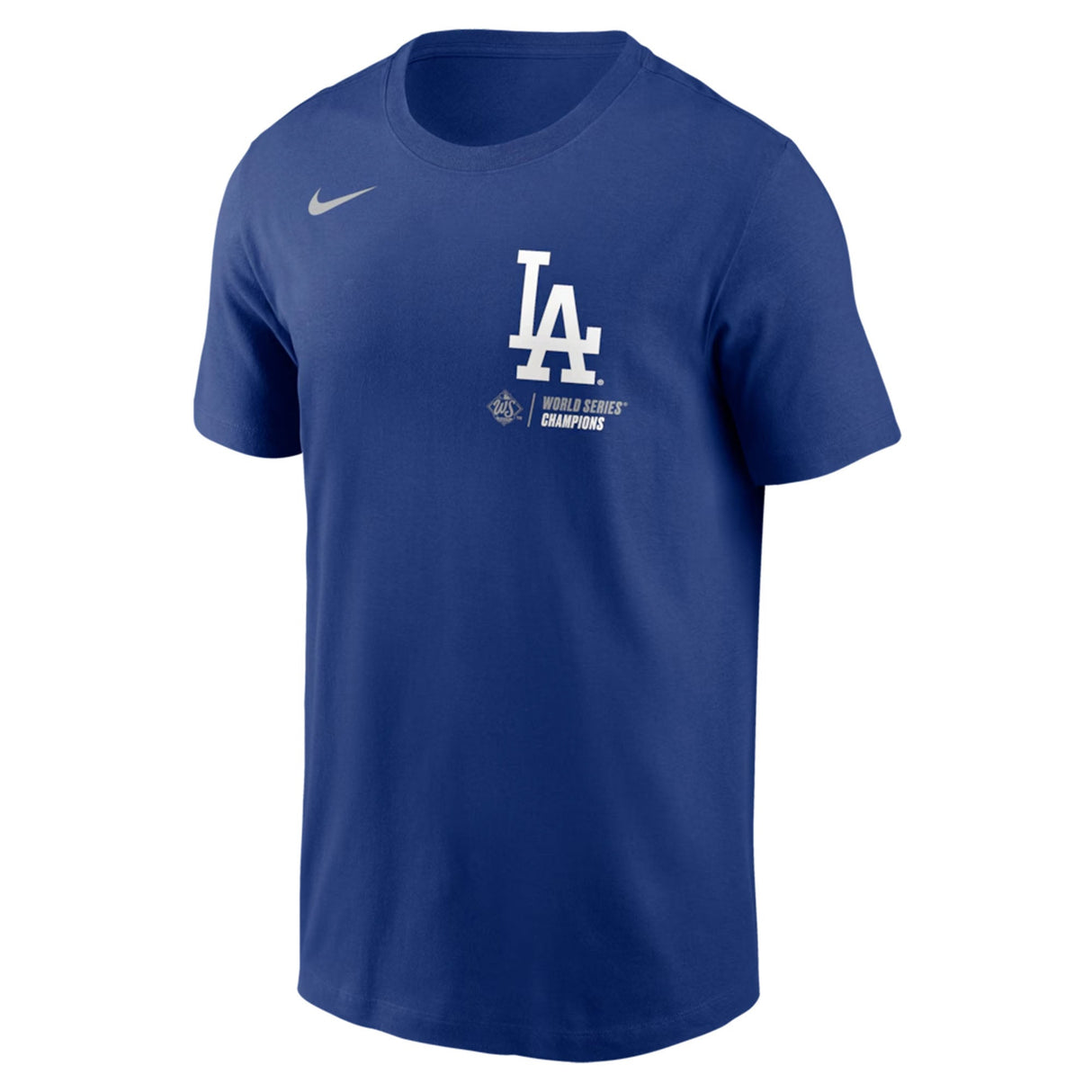 Los Angeles Dodgers Nike 2025 World Series Champions Roster T-Shirt - Royal - Fanatics -
