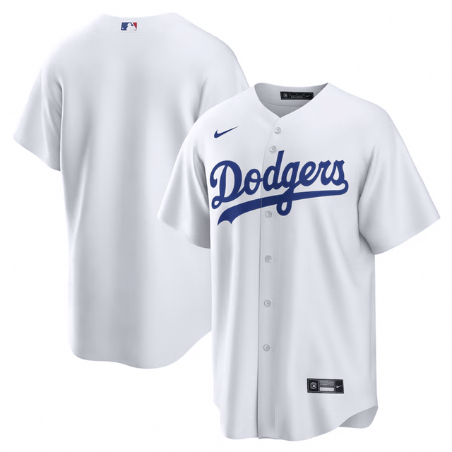 Los Angeles Dodgers Nike White Home Team Jersey - Nike -