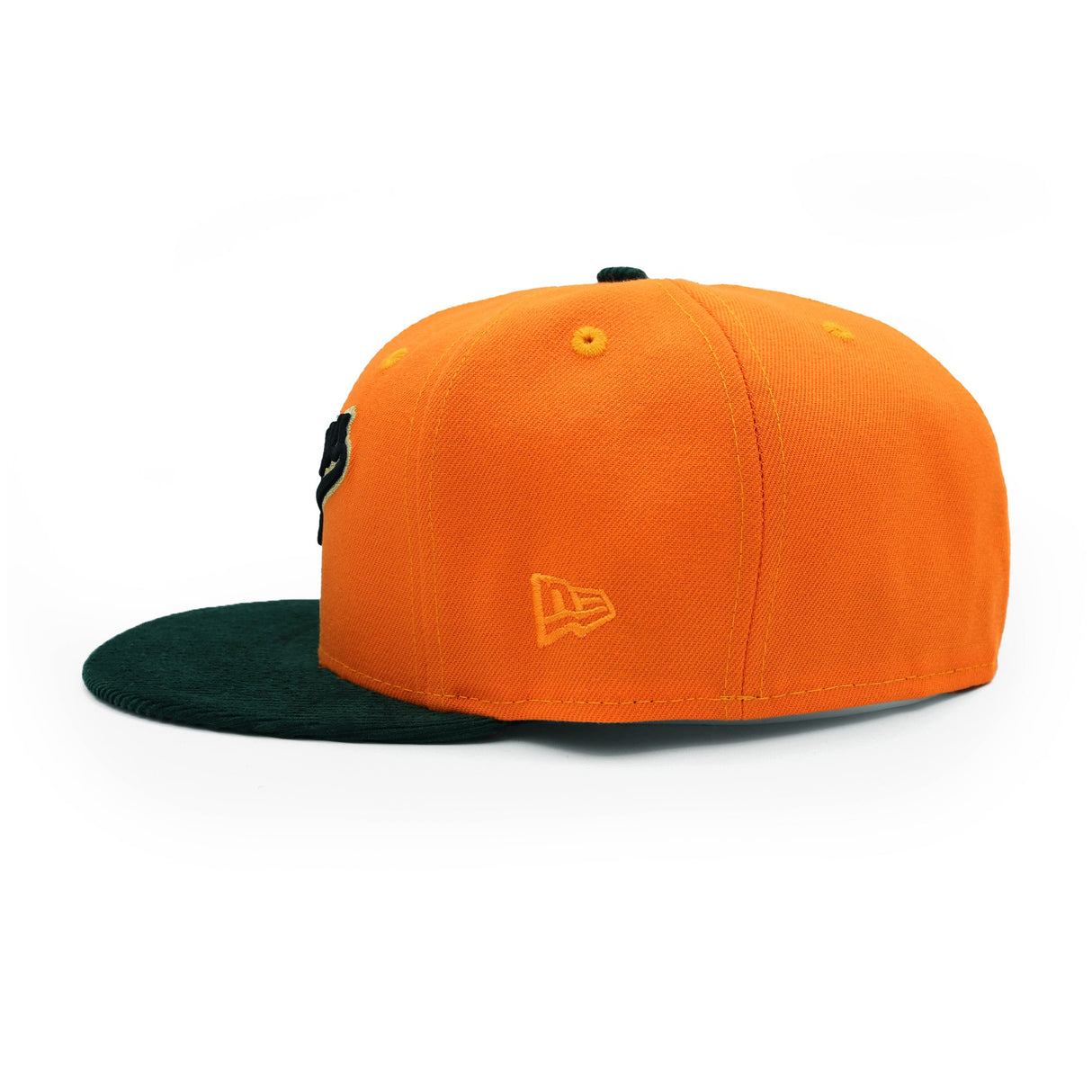 Los Angeles Dodgers Orange and Forest Corduroy REALTREE® 59FIFTY - New Era -