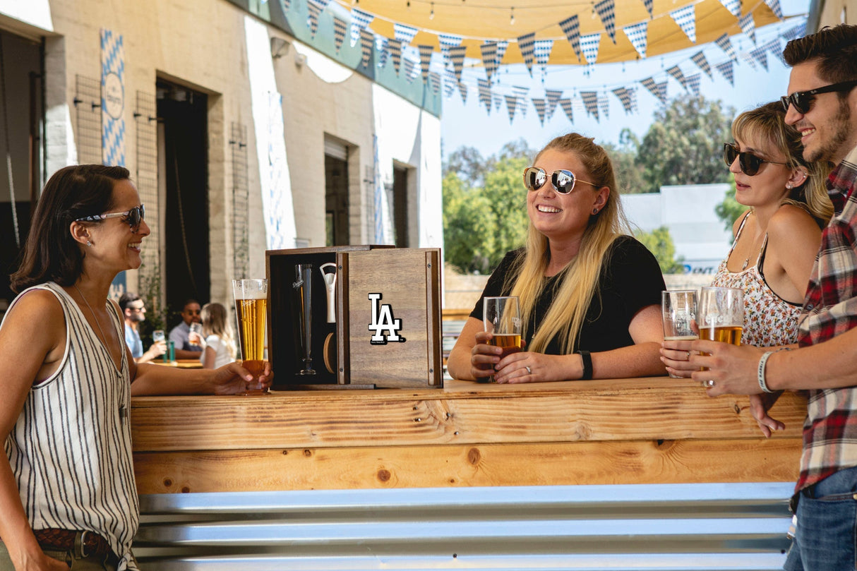 Los Angeles Dodgers - Pilsner Beer Glass Gift Set - Picnic Time Family of Brands - 099967522366