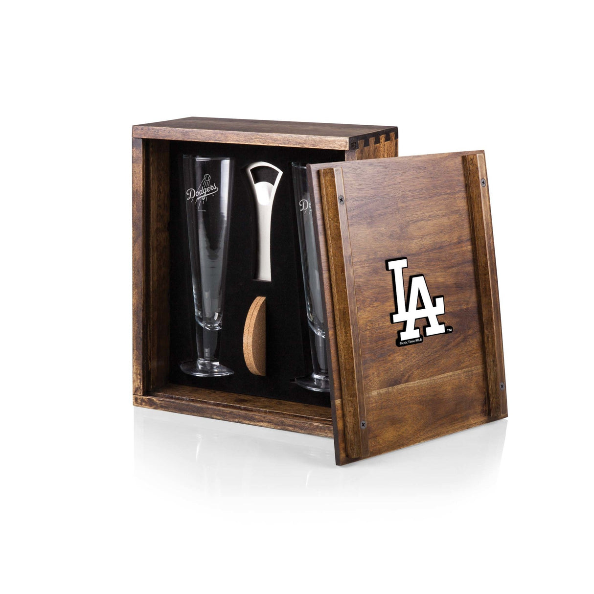Los Angeles Dodgers - Pilsner Beer Glass Gift Set - Picnic Time Family of Brands - 099967522366