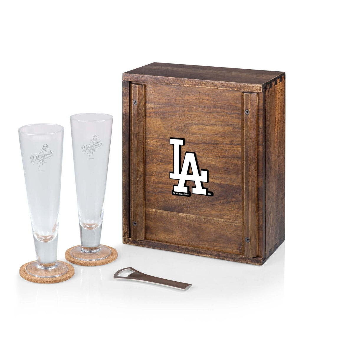 Los Angeles Dodgers - Pilsner Beer Glass Gift Set - Picnic Time Family of Brands - 099967522366