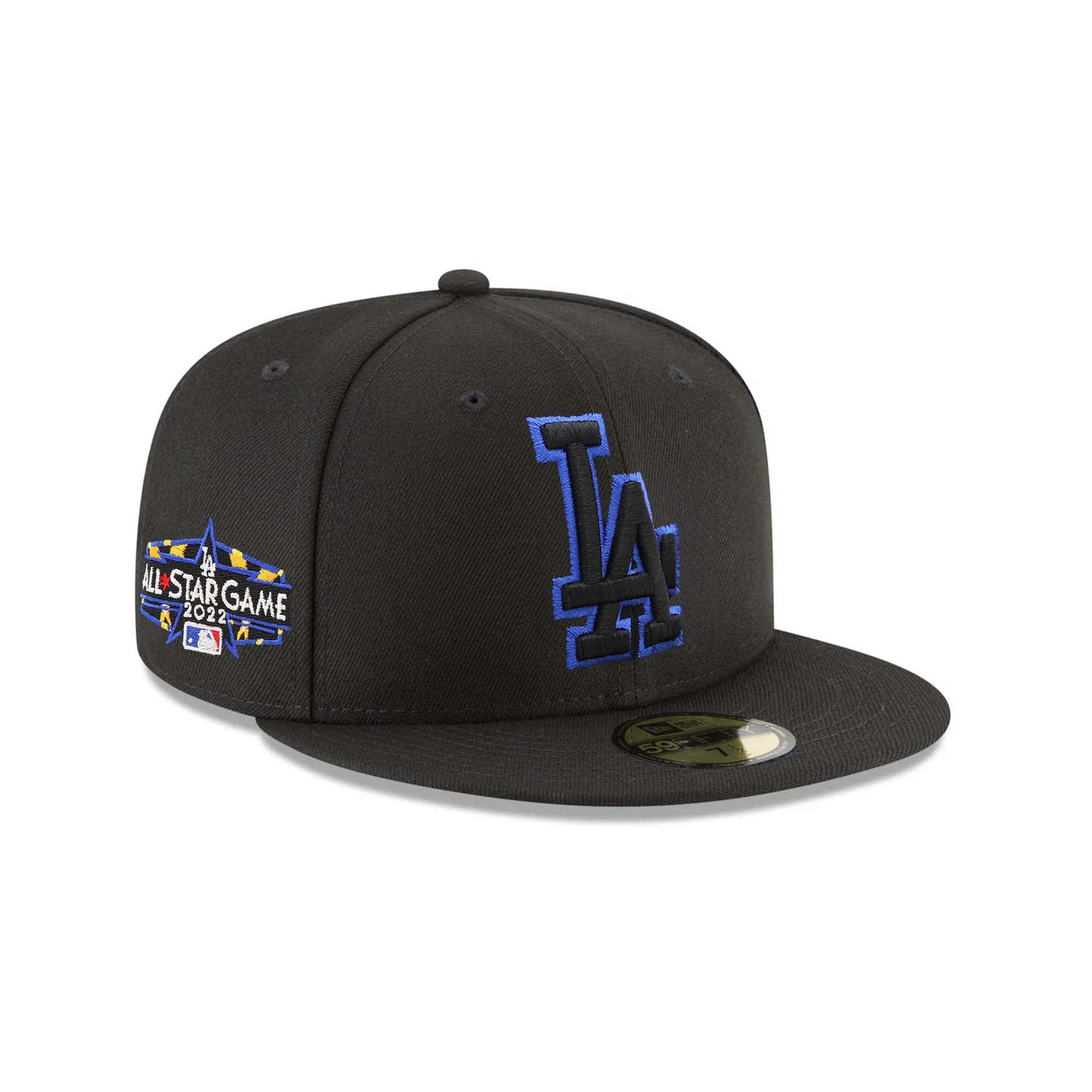 Los Angeles Dodgers "POP COLOR" 59FIFTY Fitted - Blue & Black - New Era -