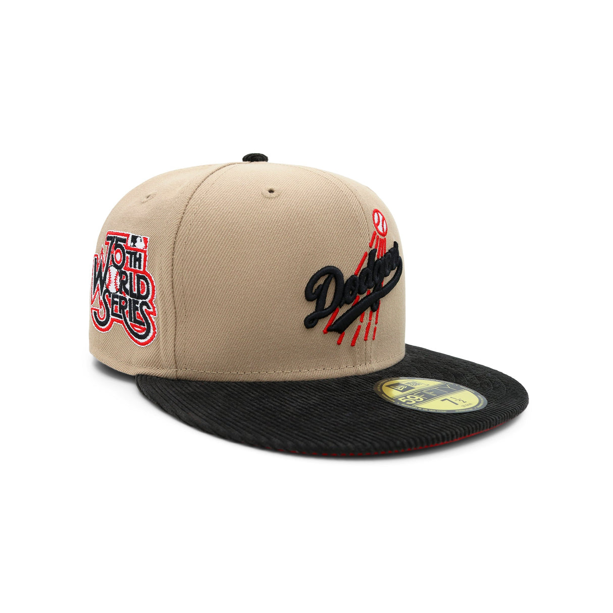 Los Angeles Dodgers Red Strike Script 59FIFTY Fitted - New Era -