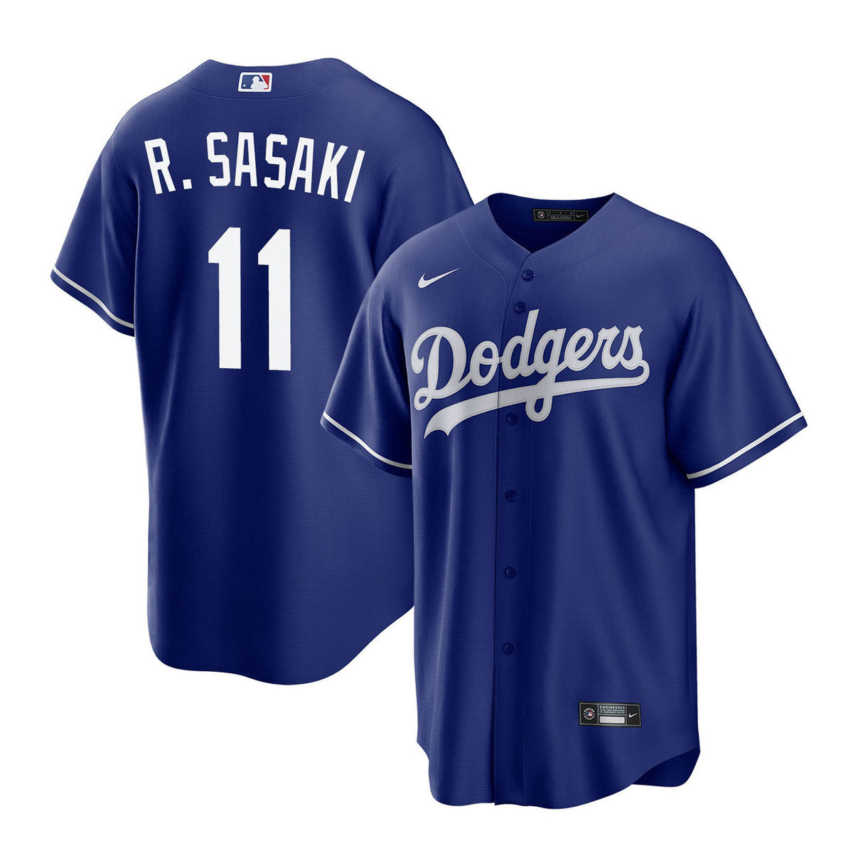 Los Angeles Dodgers Roki Sasaki Nike® Replica Alternate Royal Jersey - Nike -