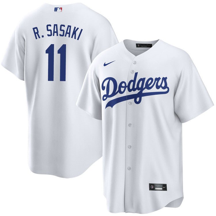 Los Angeles Dodgers Roki Sasaki Replica Adult Home Jersey - Nike -