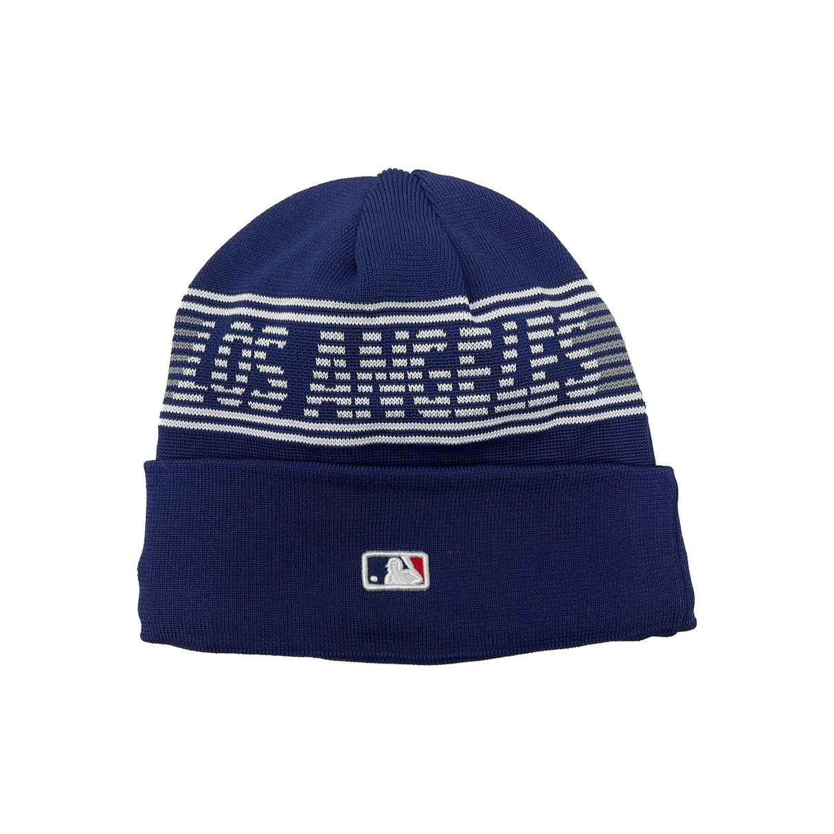 Los Angeles Dodgers Royal Blue On - Field Cuffed Knit Beanie - New Era - 2300904411