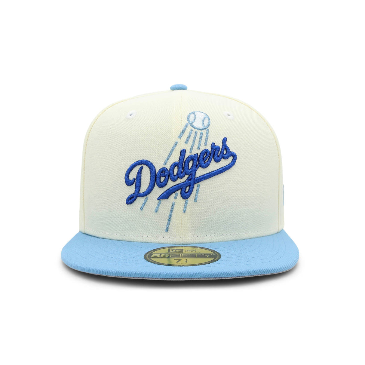 Los Angeles Dodgers Script Blue Sky Stadium 59FIFTY Fitted - New Era -