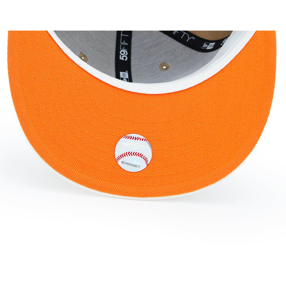 Los Angeles Dodgers Script Two Tone Kahki Orange 59FIFTY - New Era -