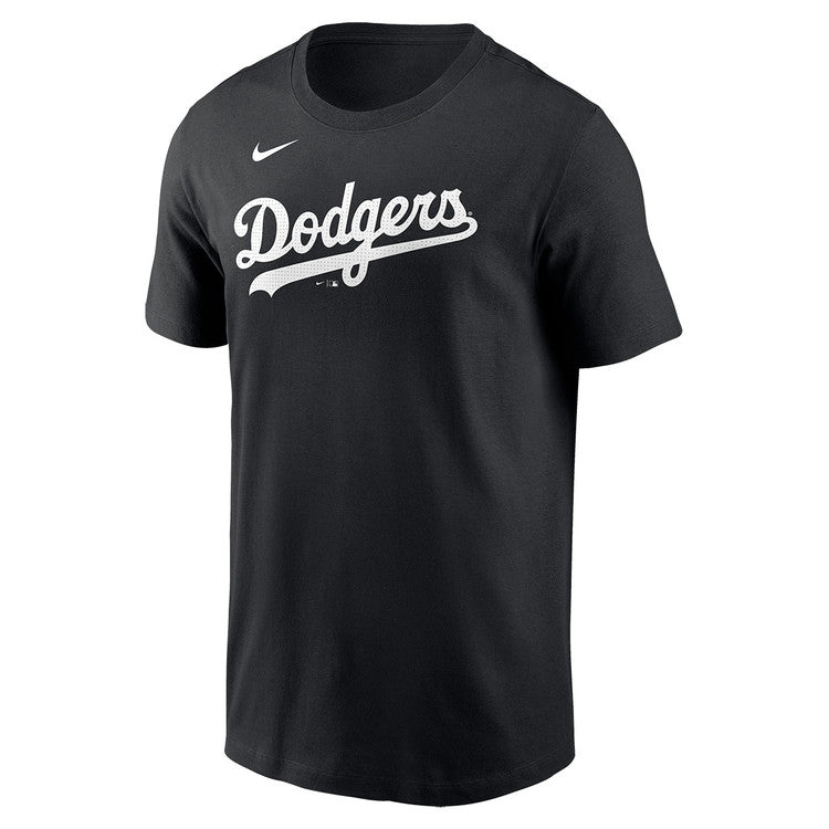Los Angeles Dodgers Shohei Ohtani 17 " Fuse Name & Number " - Black Nike T-Shirt - Nike -