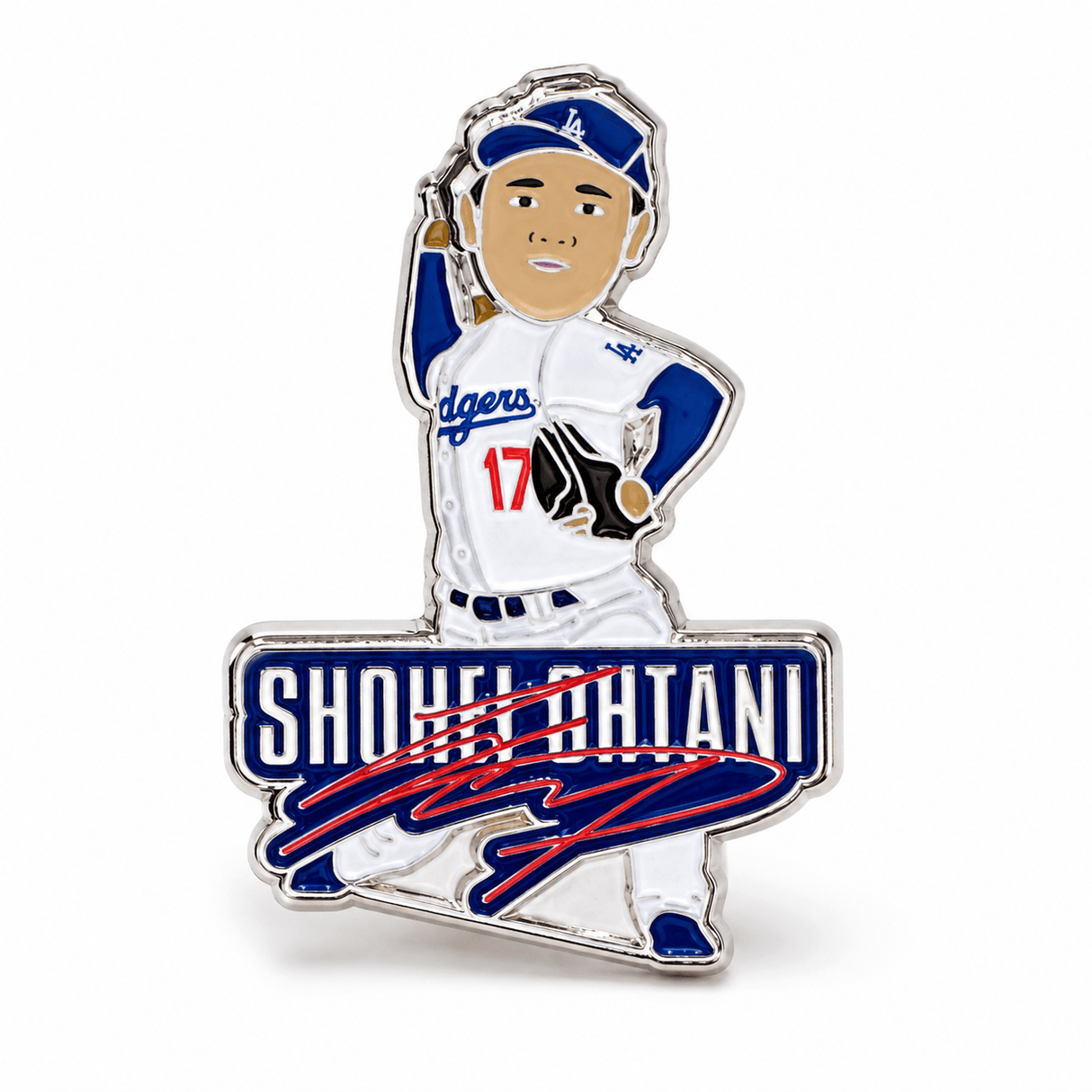 Los Angeles Dodgers Shohei Ohtani Bobble Pitching Pose Collector Pin - Wincraft - 324841102