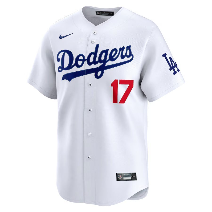 Los Angeles Dodgers Shohei Ohtani Kanji White Nike® Limited Home Player Jersey - Nike -