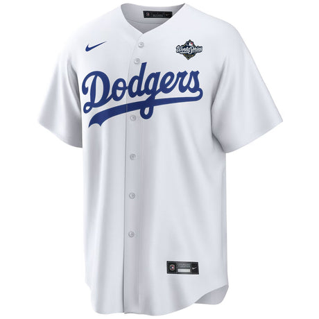 Los Angeles Dodgers Shohei Ohtani White NikeĀ® 2025 World Series Replica Jersey - Nike -