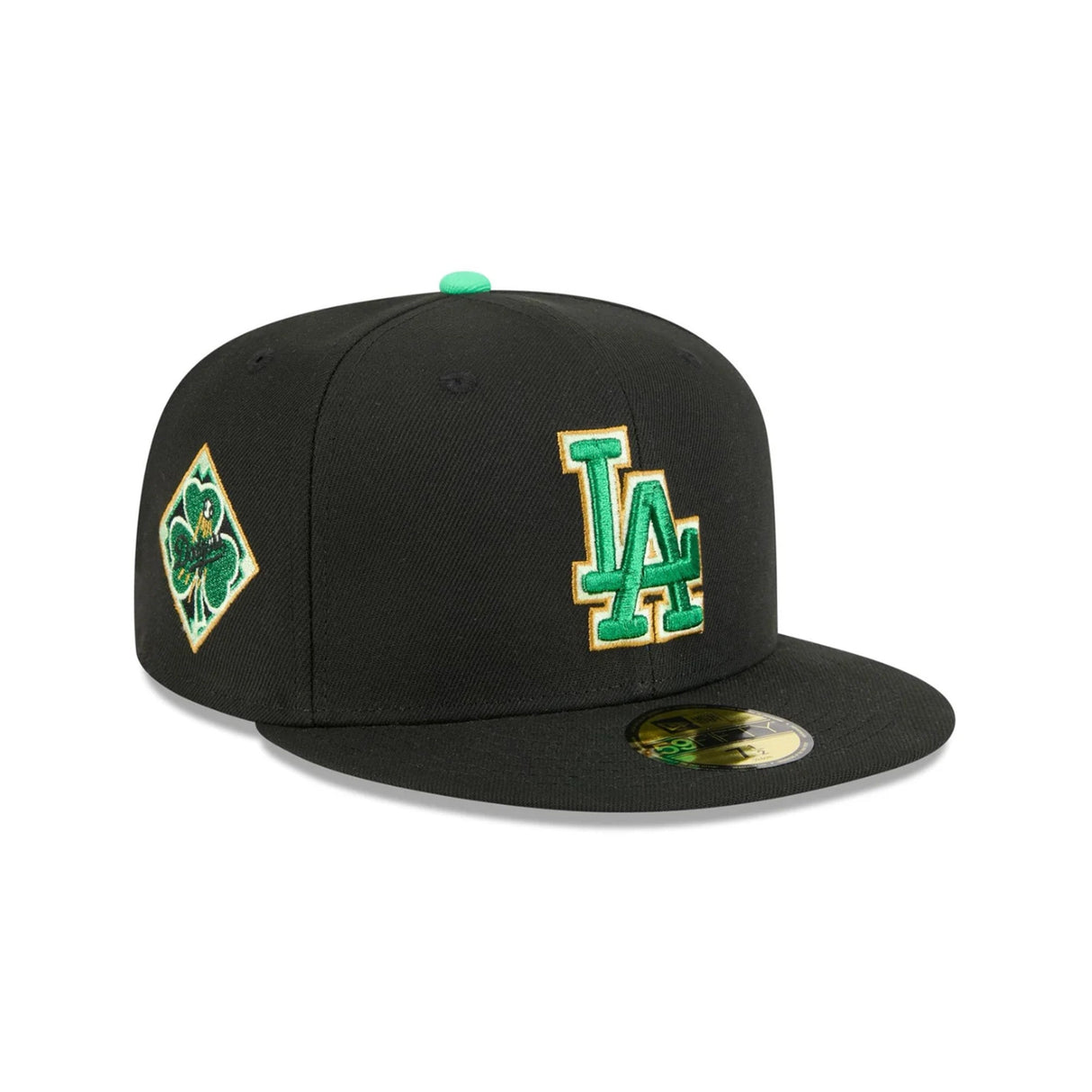 Los Angeles Dodgers St. Patrick's Day 2026 Black 59FIFTY Fitted Hat - New Era - 37090141101