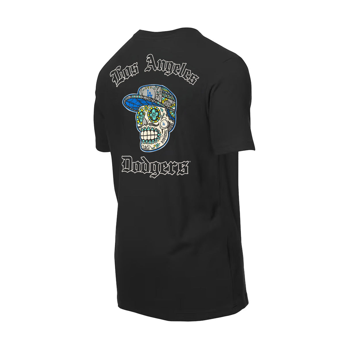 Los Angeles Dodgers Sugar Skull Black T-Shirt - New Era - 230490241117