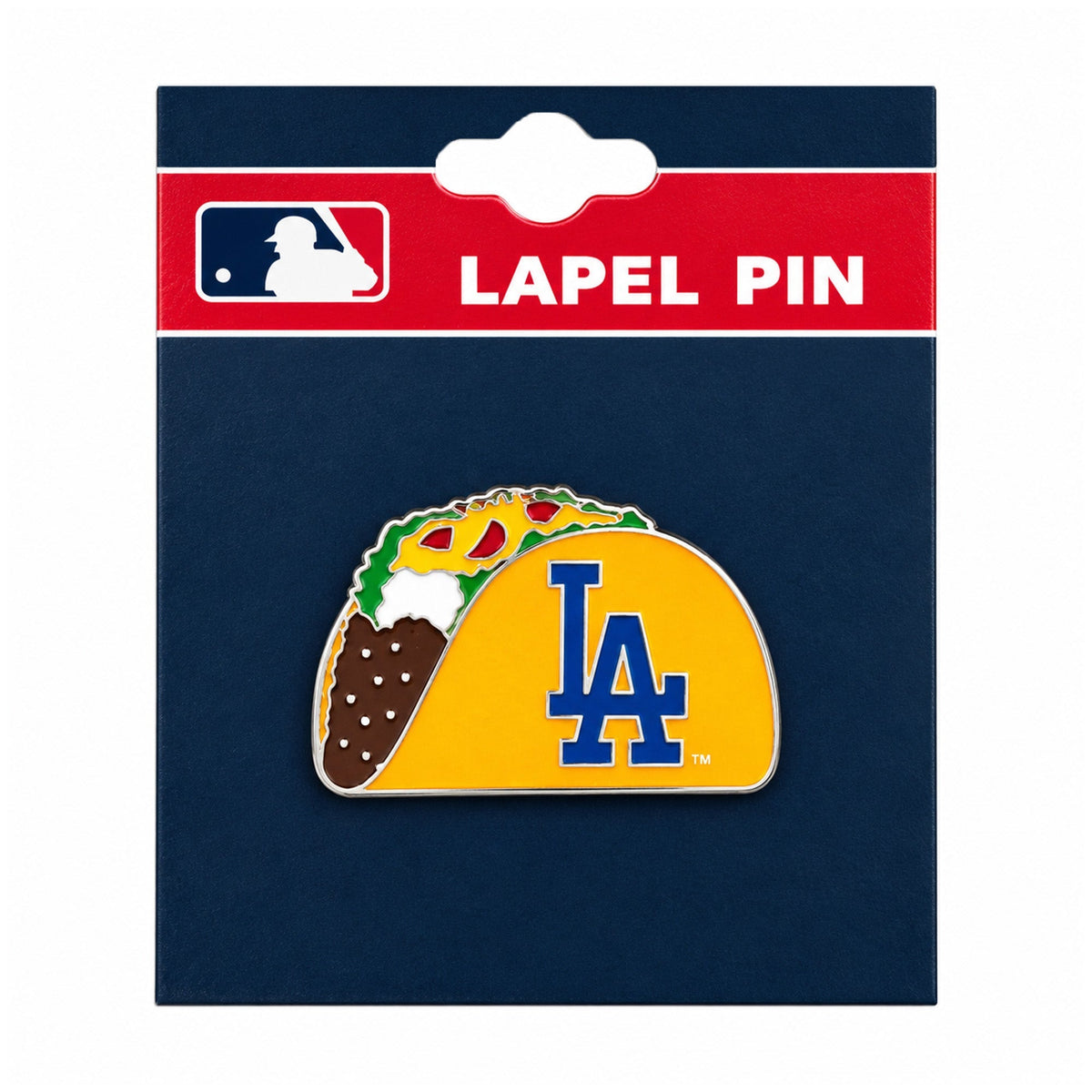 Los Angeles Dodgers Taco Logo Enamel Pin - PSG - 252741101