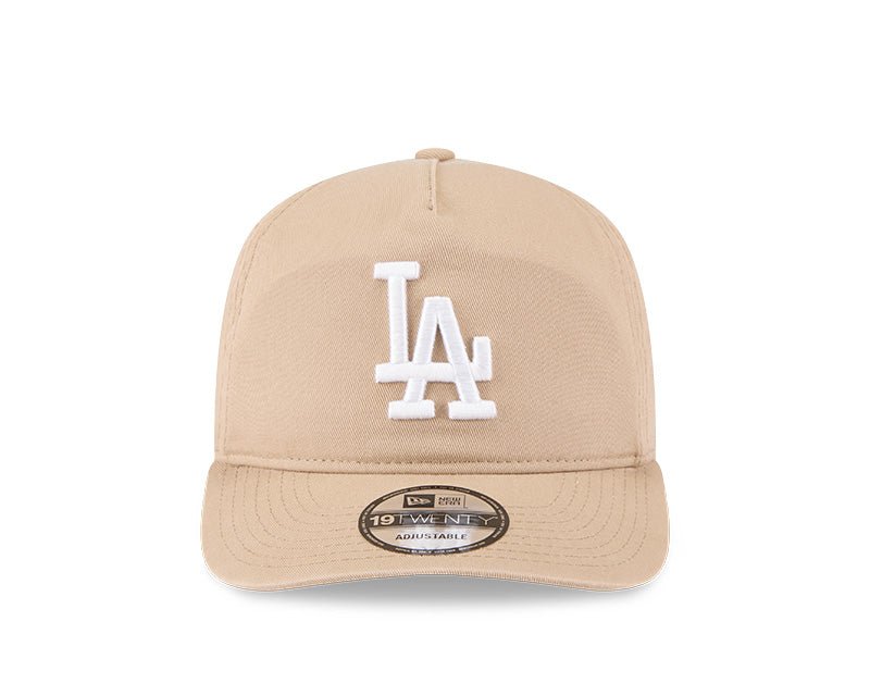 Los Angeles Dodgers Tan New Era 19TWENTY Snapback Hat - New Era -