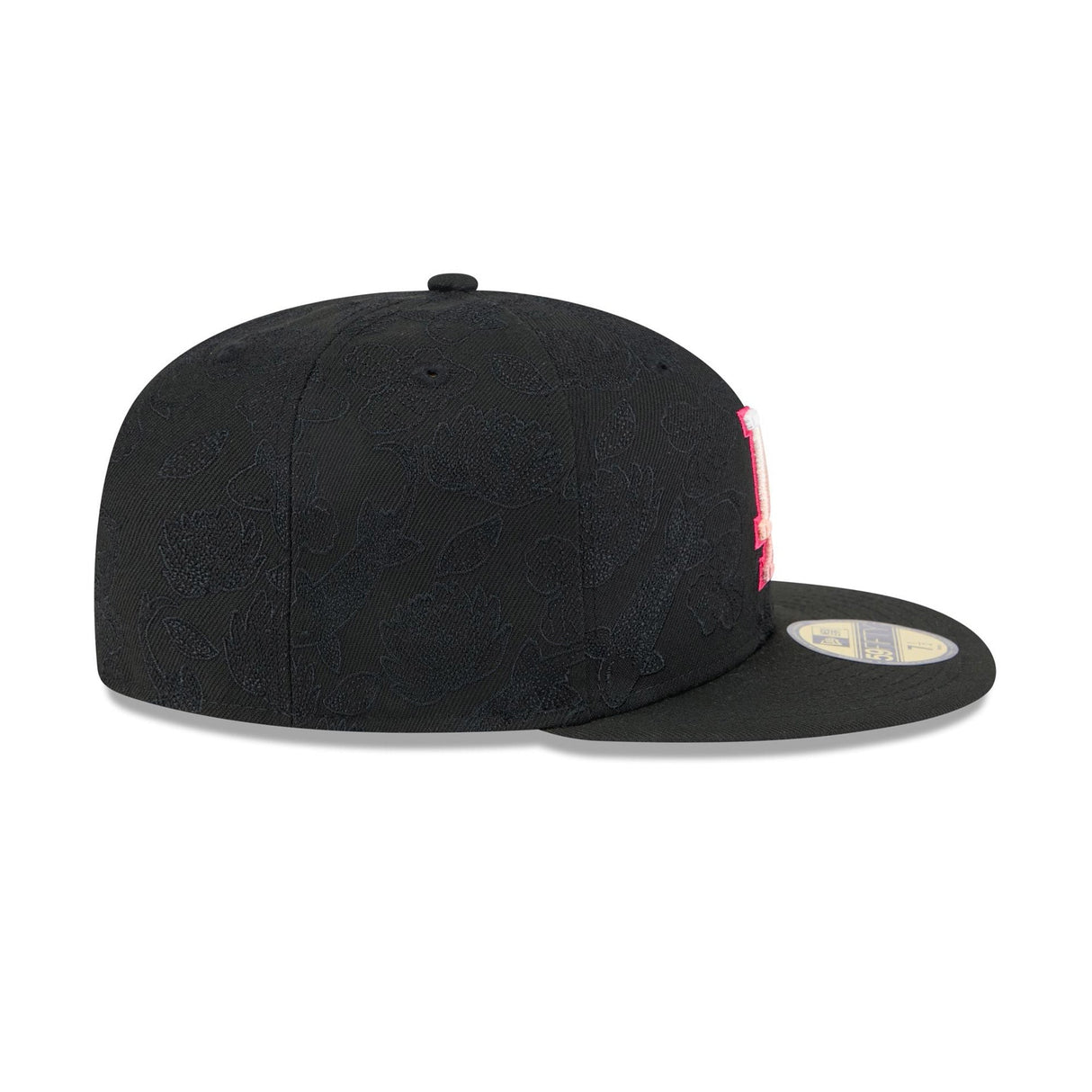 Los Angeles Dodgers Tonal Koi Black & Pink 59FIFTY Fitted Hat - New Era - 23862841101