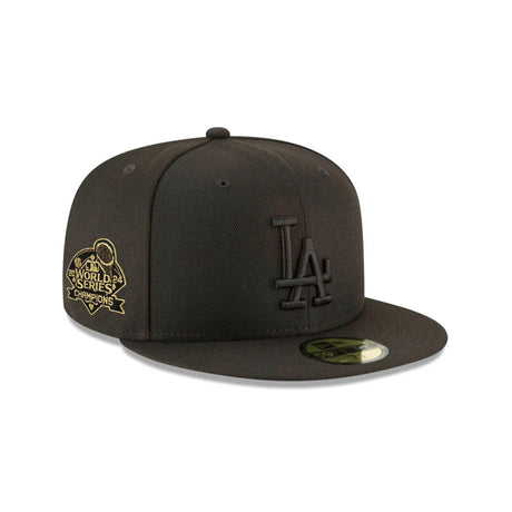 Los Angeles Dodgers World Series Champions Blackout 59FIFTY Fitted - New Era -