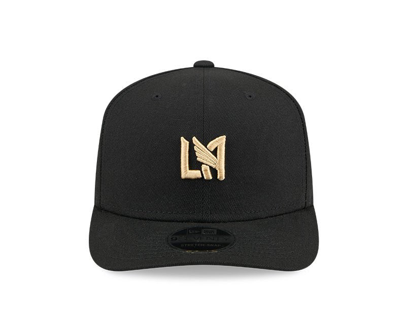 Los Angeles FC Black 9SEVENTY Stretch - Snap Hat - New Era - 23520281201