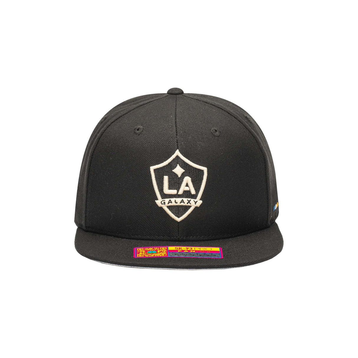 Los Angeles Galaxy Black Glow - in - the - Dark Logo Snap Back - Fan Ink -