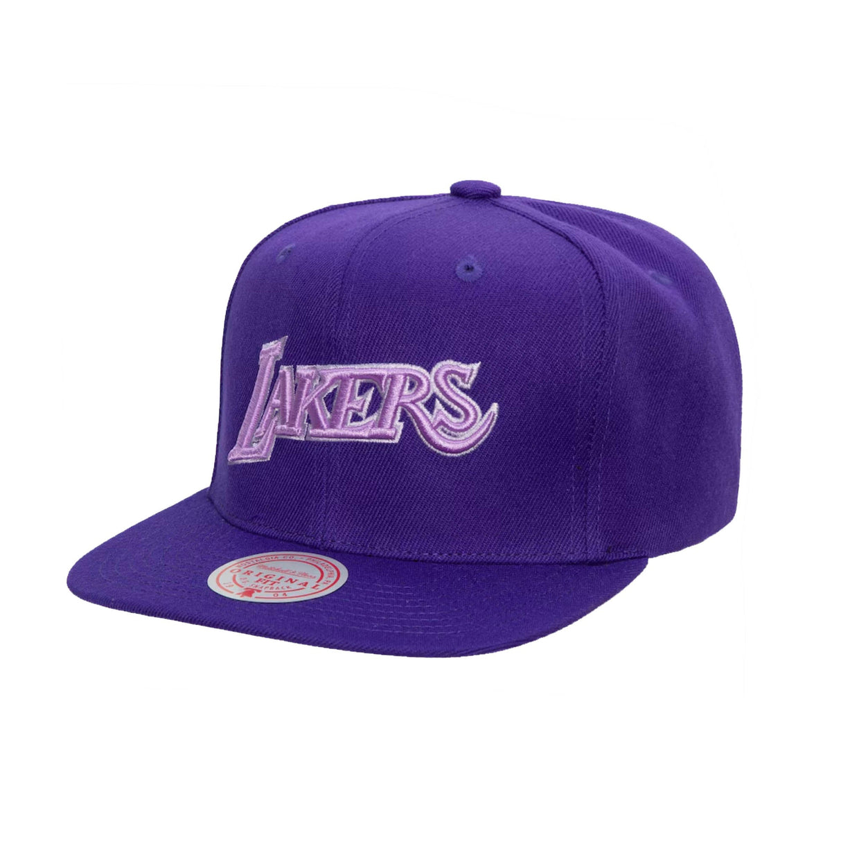 Los Angeles Lakers 1987 NBA Finals Monochromatic Purple Snapback - Mitchell & Ness -