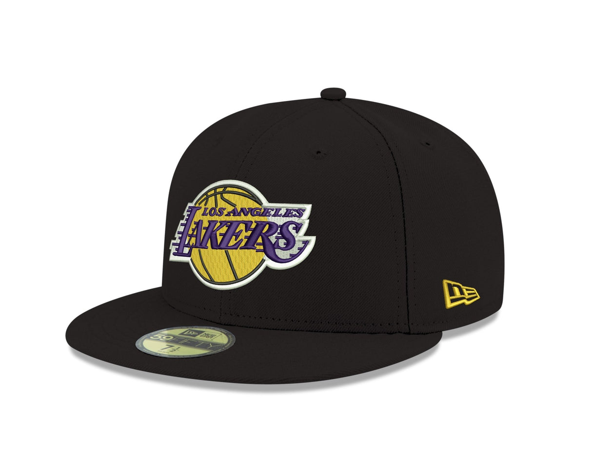 Los Angeles Lakers Authentic Collection Black 59FIFTY Fitted - New Era -