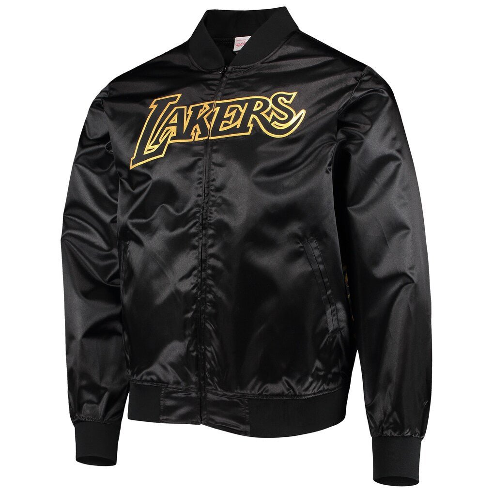 Los Angeles Lakers Big Face 4.0 Satin Full - Zip Jacket - Mitchell & Ness -