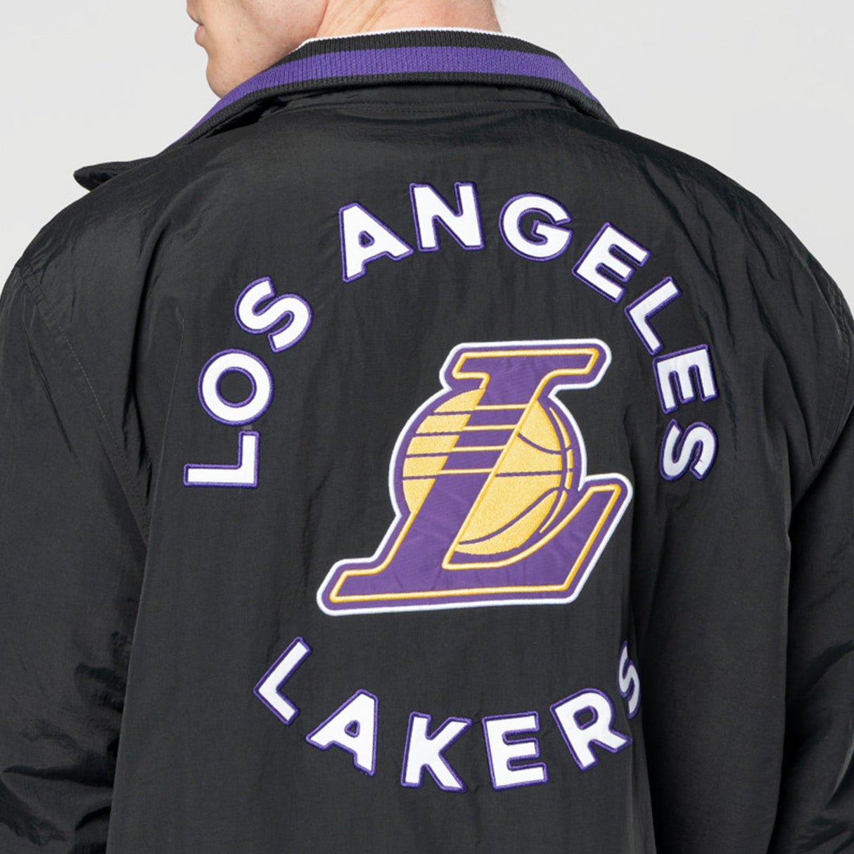 Los Angeles Lakers G3 Full Zip Windbreaker - New Era -
