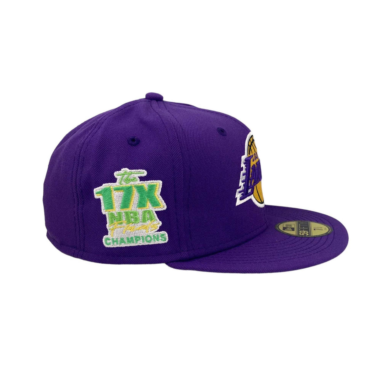 Los Angeles Lakers Purple 17X NBA Champions 59FIFTY Fitted Hat - New Era -